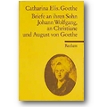 Goethe 1971 – Briefe an ihren Sohn Johann