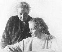 Anita Augspurg und Lida G. Heymann